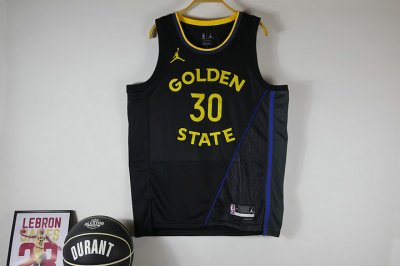 30 Curry Golden State Warriors 2024-25 Statement Maillot Noir